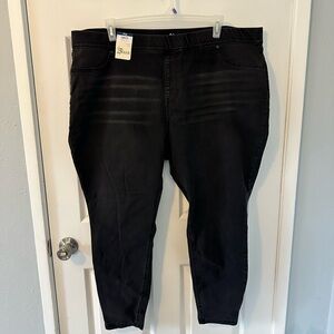 NWT - Terra & Sky Black Skinny Jeans - 3x